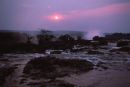 Sunset at Top of Victoria Falls, Livingstone